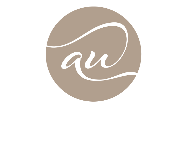 Angelika Unterberger Schrift Logo